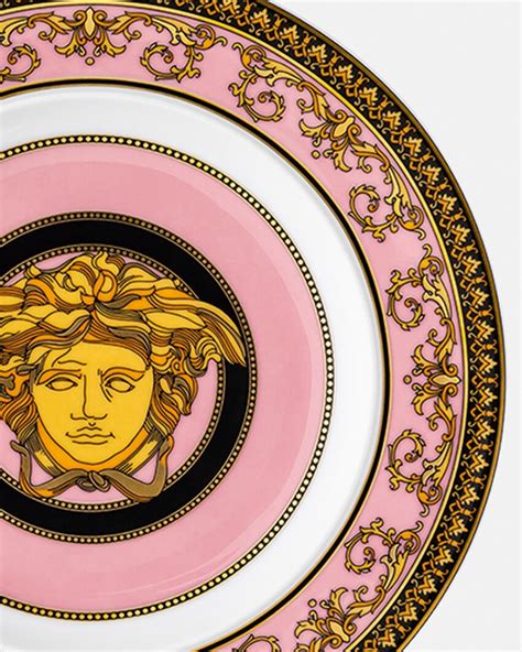 Versace Medusa Rose Plate 18 cm 